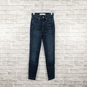 AYR Women's Riser High-Rise Skinny Jeans Psychic City Dark wash 25x28